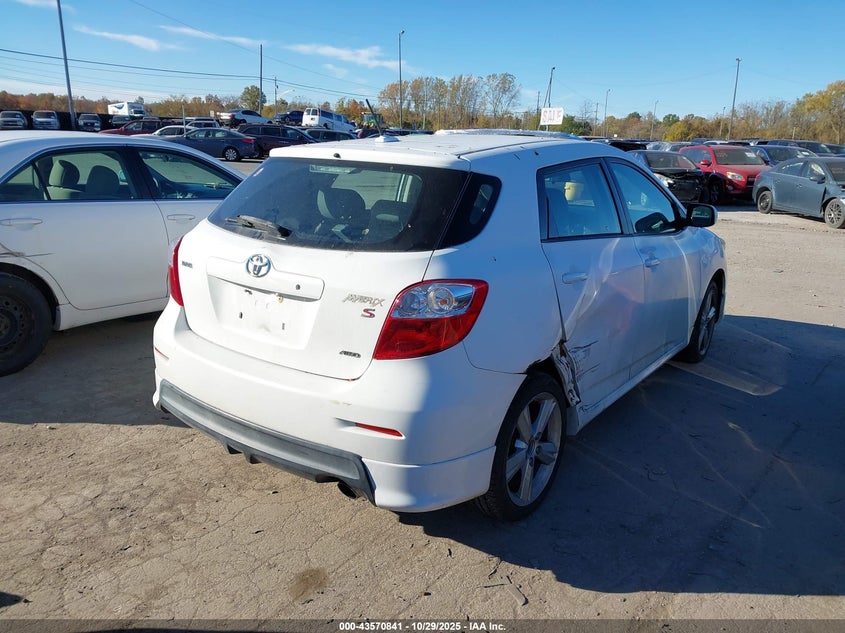 2T1LE40E09C001024 2009 TOYOTA MATRIX photo no. 4