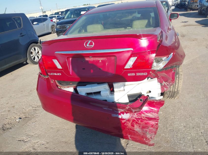 2009 Lexus Es 350 VIN: JTHBJ46G892339042 Lot: 43570849