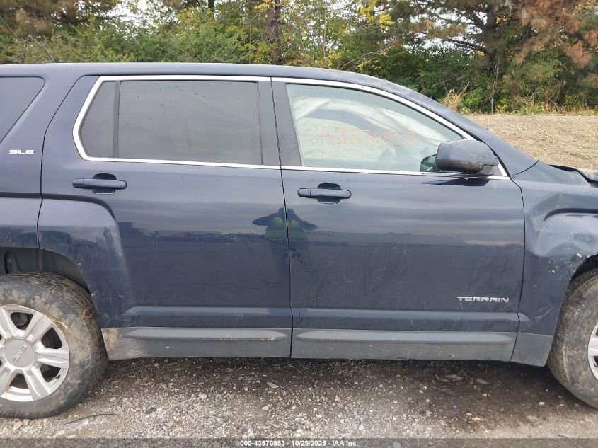 2015 GMC Terrain Sle-1 VIN: 2GKALMEKXF6300808 Lot: 43570853