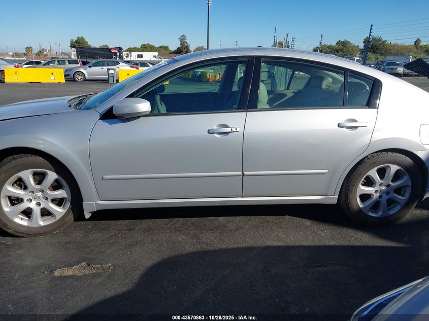 2008 Nissan Maxima 3.5 Sl VIN: 1N4BA41E58C814118 Lot: 43570863