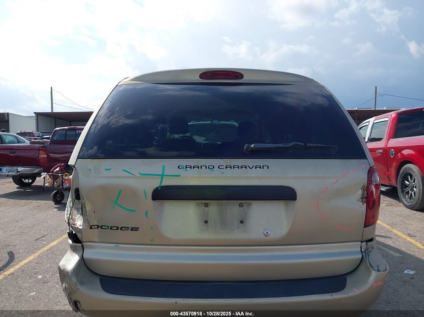 2006 Dodge Grand Caravan Se VIN: 1D4GP24R46B505652 Lot: 43570918
