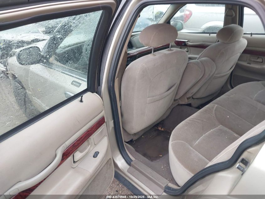 2000 Mercury Grand Marquis Ls VIN: 2MEFM75W3YX745289 Lot: 43570946