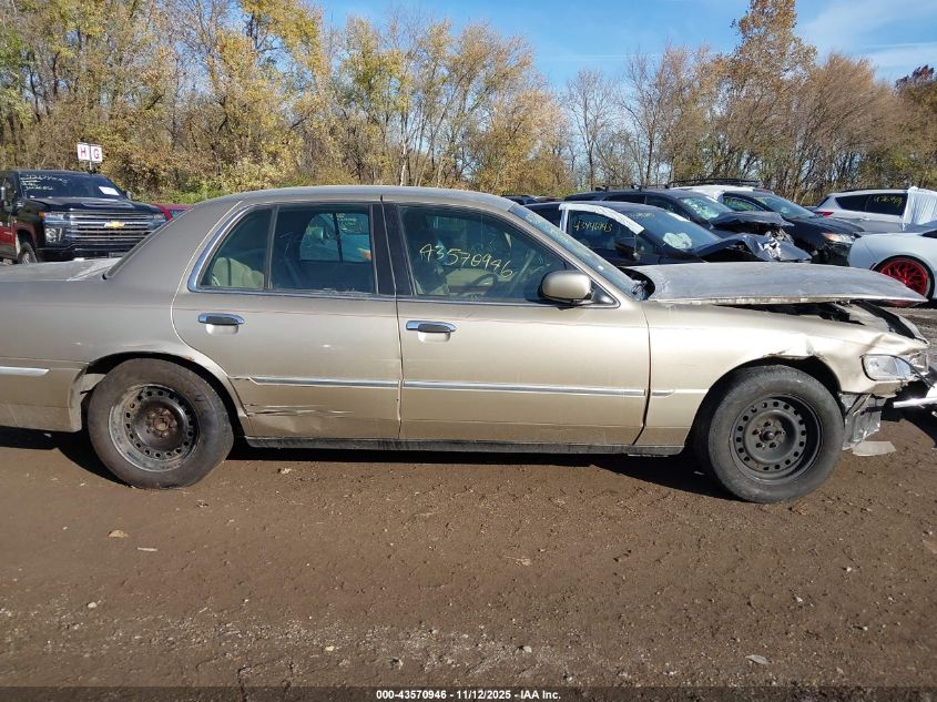 2000 Mercury Grand Marquis Ls VIN: 2MEFM75W3YX745289 Lot: 43570946