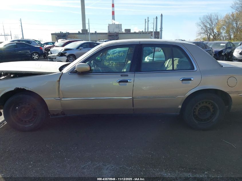 2000 Mercury Grand Marquis Ls VIN: 2MEFM75W3YX745289 Lot: 43570946