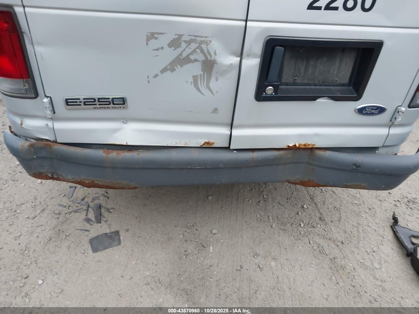 2007 Ford E-250 Commercial/Recreational VIN: 1FTNS24WX7DB45835 Lot: 43570960