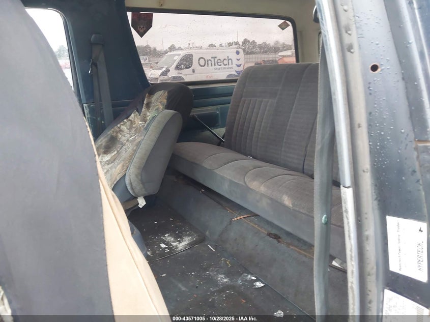 1990 Ford Bronco U100 VIN: 1FMEU15H9LLA88799 Lot: 43571005