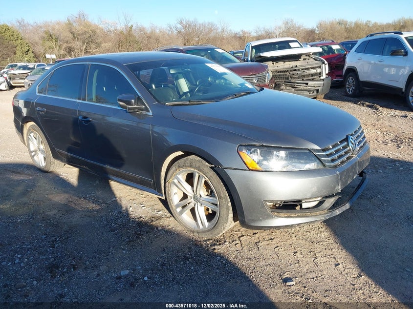 2015 Volkswagen Passat 2.0L Tdi Sel Premium
