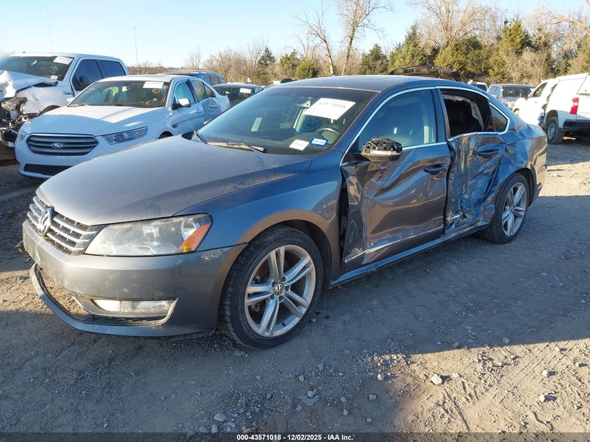 2015 Volkswagen Passat 2.0L Tdi Sel Premium