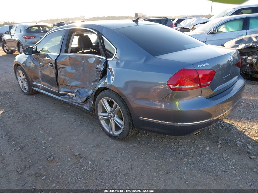 2015 Volkswagen Passat 2.0L Tdi Sel Premium