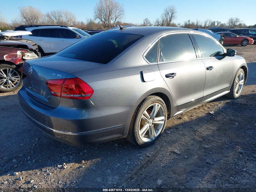 2015 Volkswagen Passat 2.0L Tdi Sel Premium