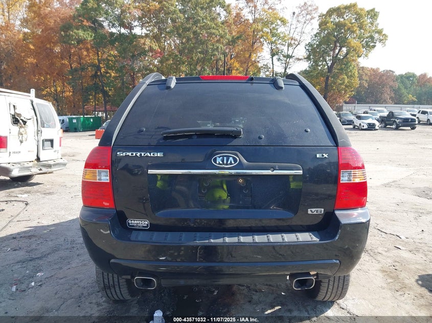 2007 Kia Sportage Ex V6 VIN: KNDJF723677316314 Lot: 43571032