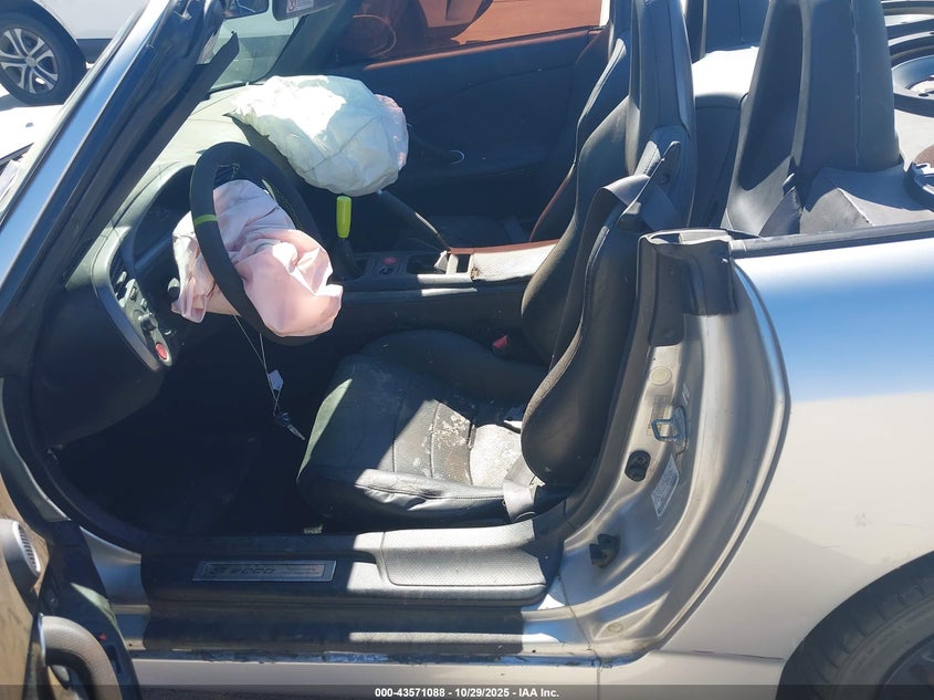 2002 Honda S2000 Base (M6) VIN: JHMAP11452T004665 Lot: 43571088