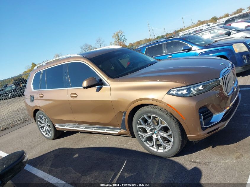 2019 BMW X7 xDrive40I VIN: 5UXCW2C52KL088208 Lot: 43571094
