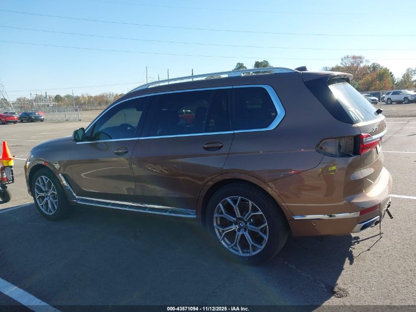 2019 BMW X7 xDrive40I VIN: 5UXCW2C52KL088208 Lot: 43571094