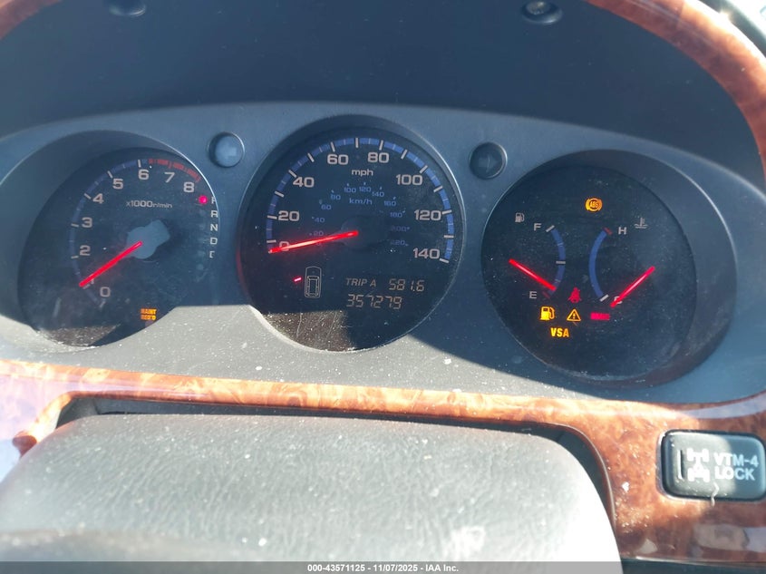 2004 Acura Mdx VIN: 2HNYD18924H558637 Lot: 43571125