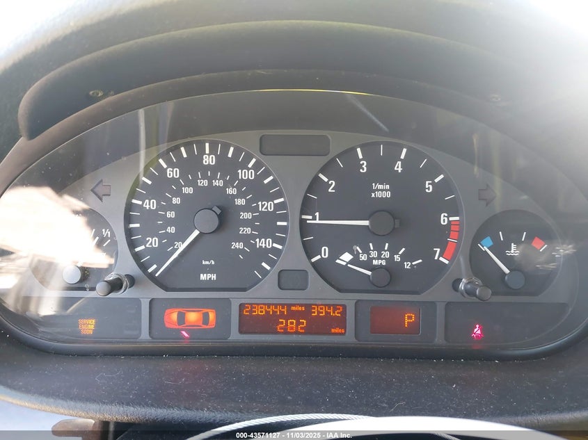 2002 BMW 325Xi VIN: WBAEU33432PH86557 Lot: 43571127