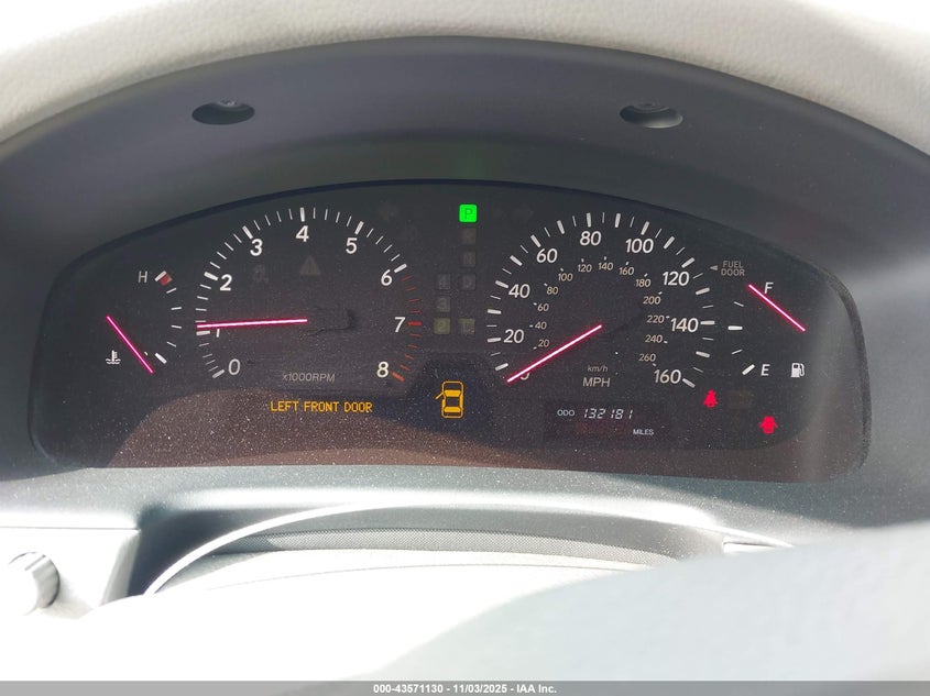 2002 Lexus Ls 430 VIN: JTHBN30F520056968 Lot: 43571130