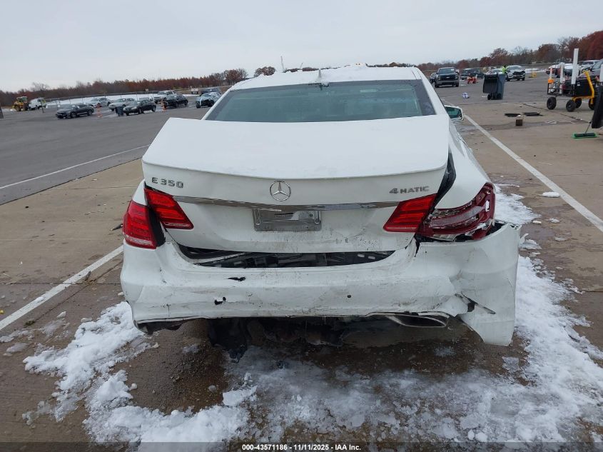 2014 Mercedes-Benz E 350 4Matic VIN: WDDHF8JB7EA806361 Lot: 43571186