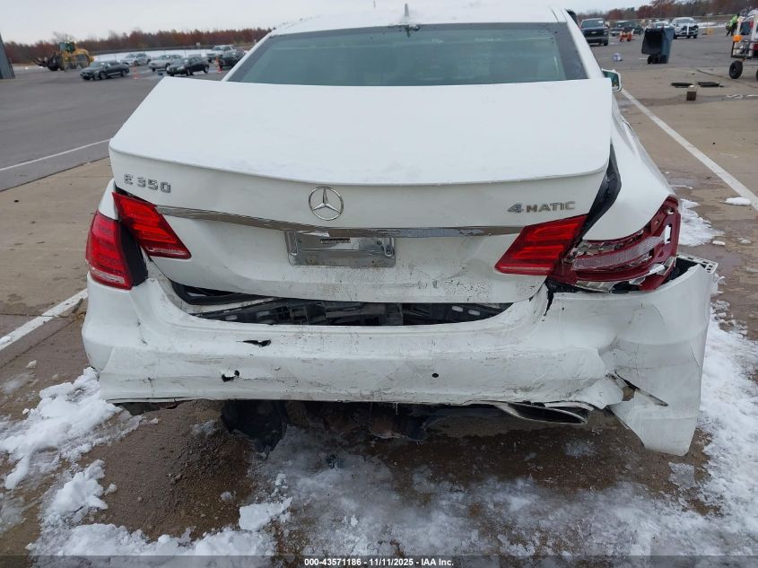 2014 Mercedes-Benz E 350 4Matic VIN: WDDHF8JB7EA806361 Lot: 43571186