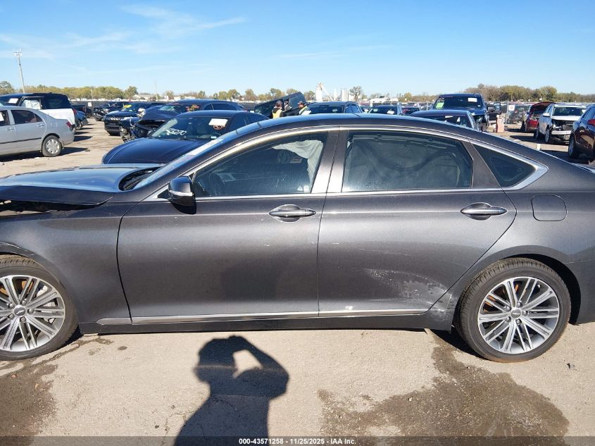 2018 Genesis G80 3.8 VIN: KMHGN4JE9JU227503 Lot: 43571258