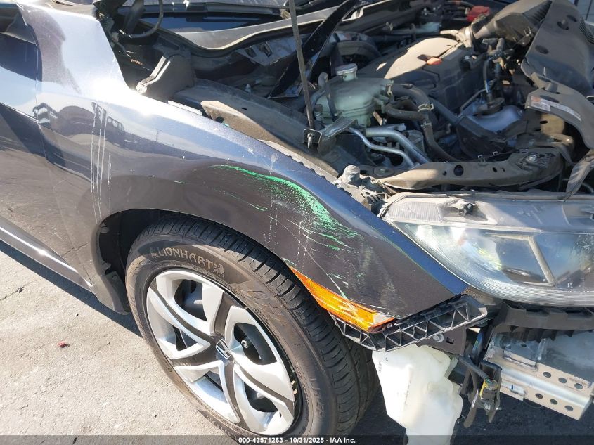 2019 Honda Civic Lx VIN: 2HGFC2F62KH549028 Lot: 43571263