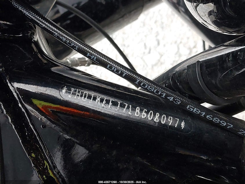 2020 Harley-Davidson Flhtk VIN: 1HD1KEF17LB608097 Lot: 43571268