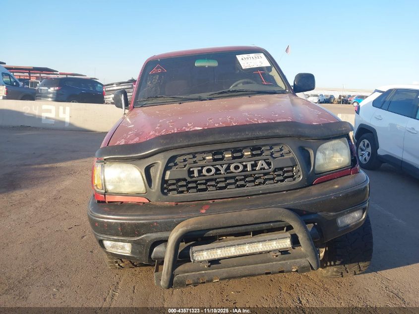 2003 Toyota Tacoma Base V6 VIN: 5TEHN72NX3Z274879 Lot: 43571323