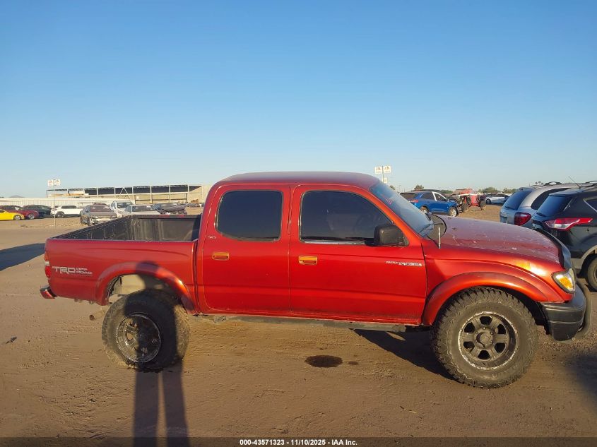 2003 Toyota Tacoma Base V6 VIN: 5TEHN72NX3Z274879 Lot: 43571323