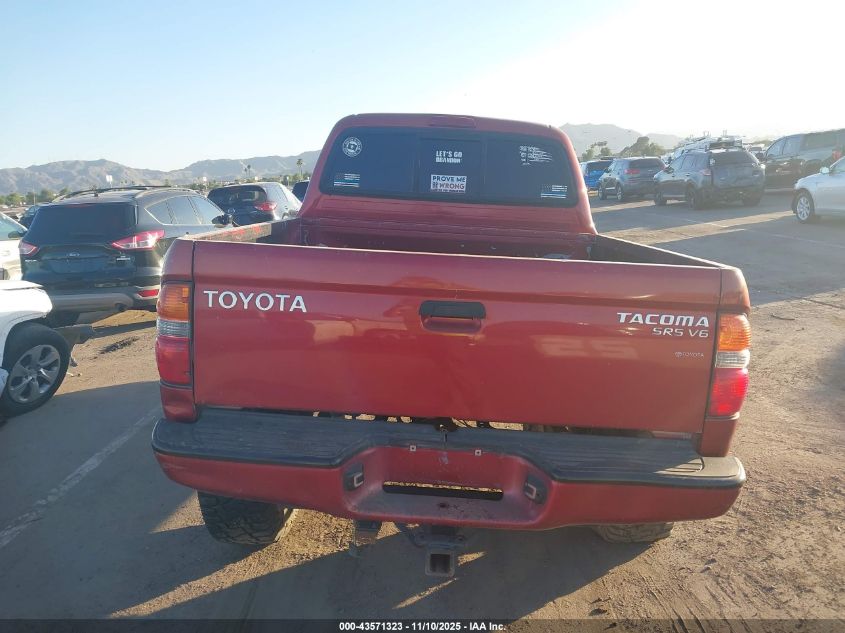 2003 Toyota Tacoma Base V6 VIN: 5TEHN72NX3Z274879 Lot: 43571323