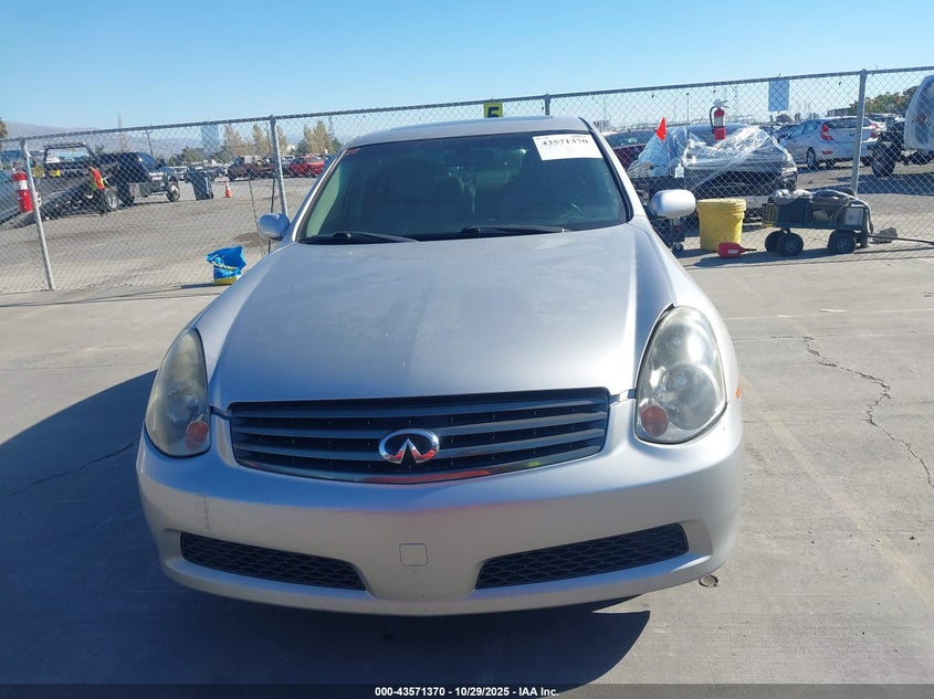2005 Infiniti G35 VIN: JNKCV51EX5M216359 Lot: 43571370