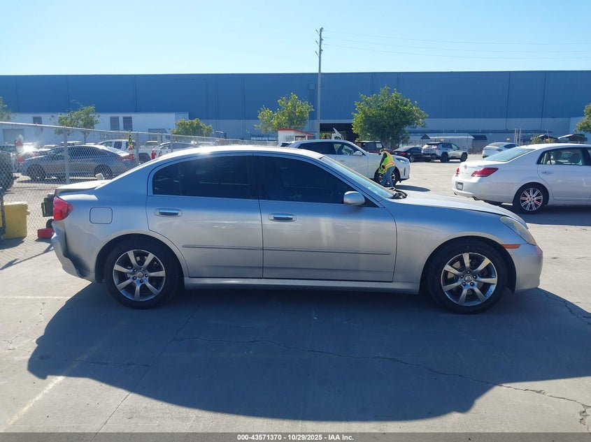2005 Infiniti G35 VIN: JNKCV51EX5M216359 Lot: 43571370