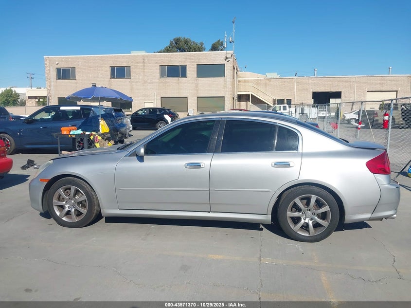 2005 Infiniti G35 VIN: JNKCV51EX5M216359 Lot: 43571370