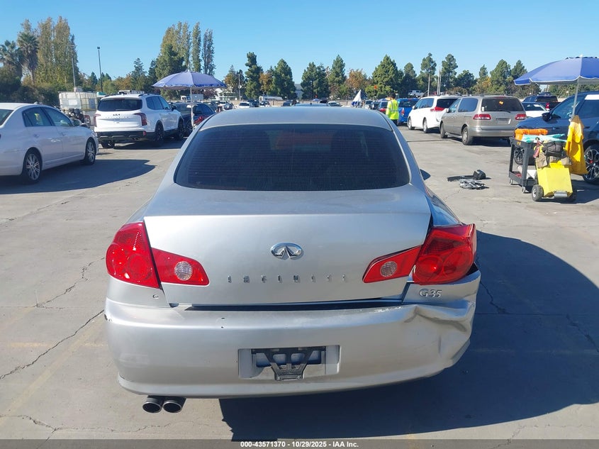 2005 Infiniti G35 VIN: JNKCV51EX5M216359 Lot: 43571370