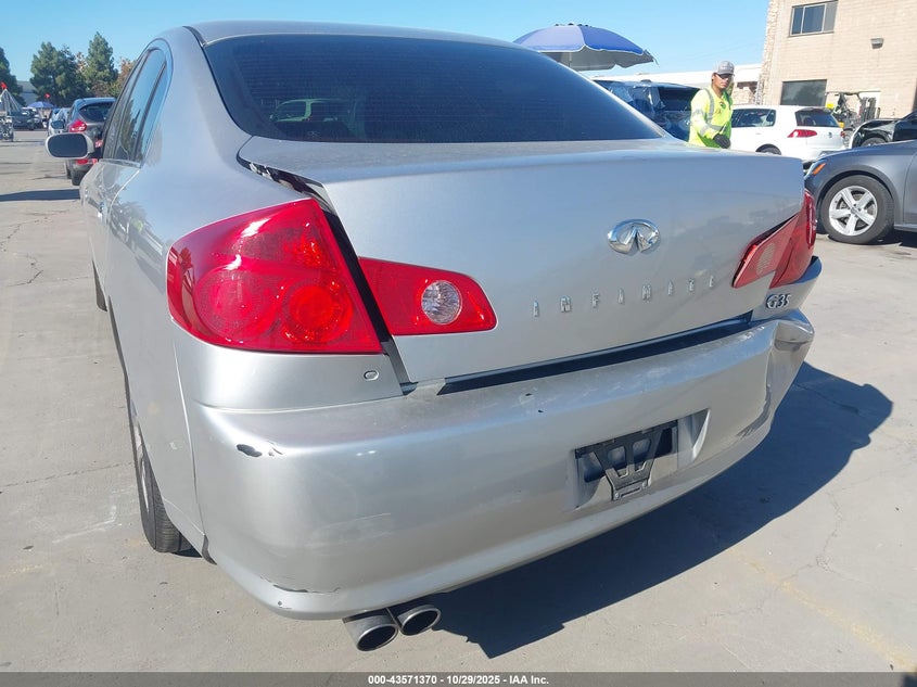 2005 Infiniti G35 VIN: JNKCV51EX5M216359 Lot: 43571370