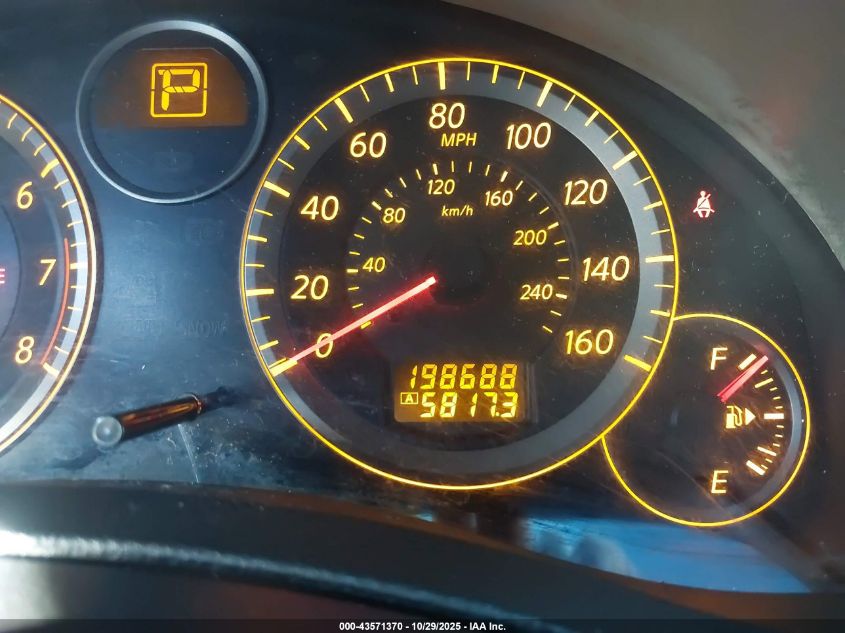 2005 Infiniti G35 VIN: JNKCV51EX5M216359 Lot: 43571370