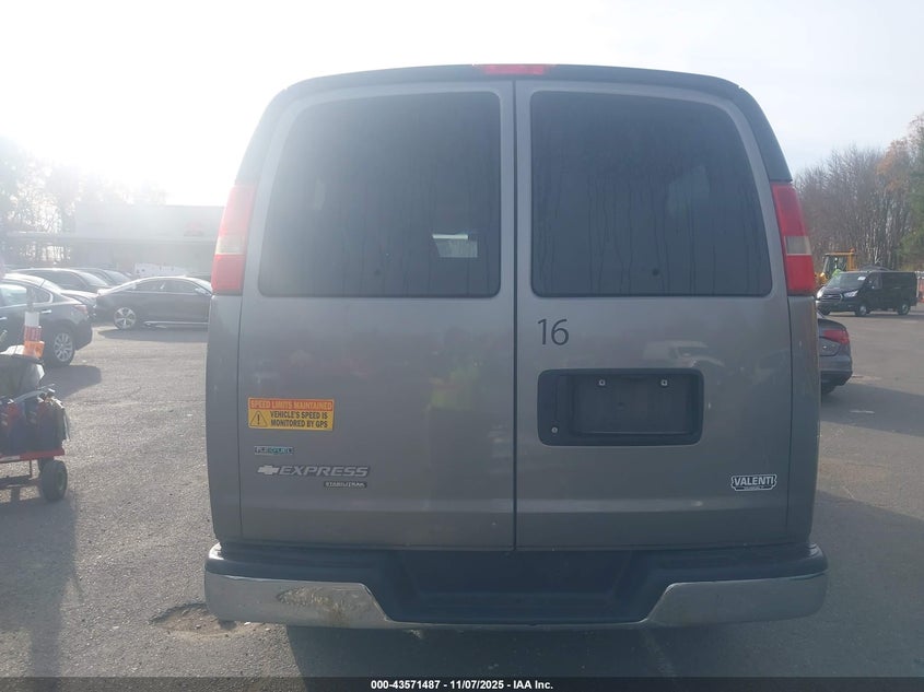 2011 Chevrolet Express 2500 Lt VIN: 1GNWGRFA2B1125872 Lot: 43571487