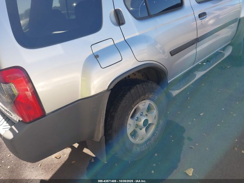 2000 Nissan Xterra Se/Xe VIN: 5N1ED28Y4YC587647 Lot: 43571488