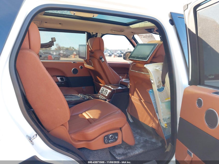 2017 Land Rover Range Rover 5.0L V8 Supercharged Sv Autobiography VIN: SALGW3FE3HA343725 Lot: 43571505