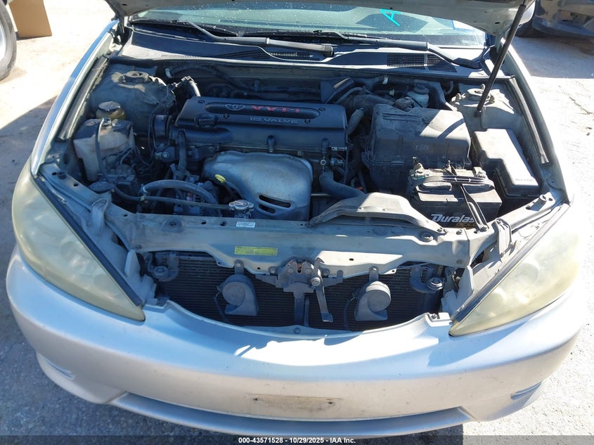 2005 Toyota Camry Le VIN: 4T1BE32K35U036870 Lot: 43571528