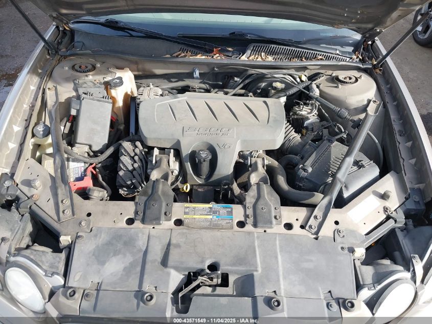 2007 Buick Lacrosse Cxl VIN: 2G4WD582271224849 Lot: 43571549