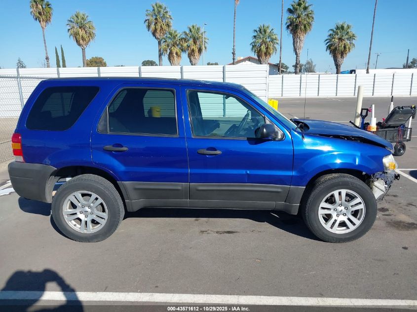2005 Ford Escape Xlt VIN: 1FMCU03135KB07346 Lot: 43571612