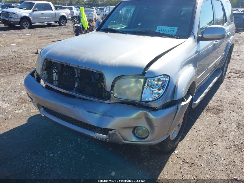 2001 Toyota Sequoia Limited V8 VIN: 5TDBT48A31S009018 Lot: 43571673
