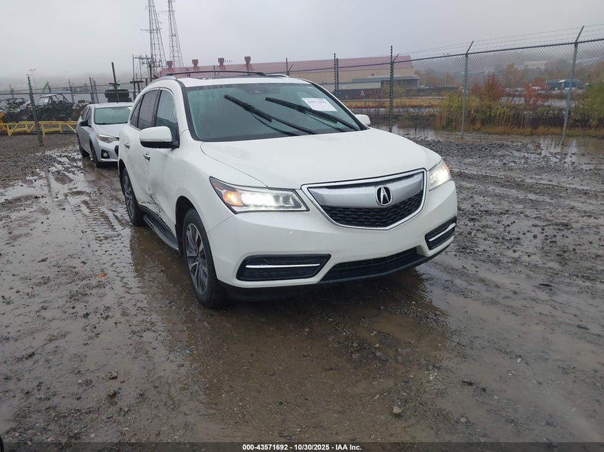 ACURA MDX TECHNOLOGY ACURAWATCH PLUS PACKAGES/TECHNOLOGY PACKAGE