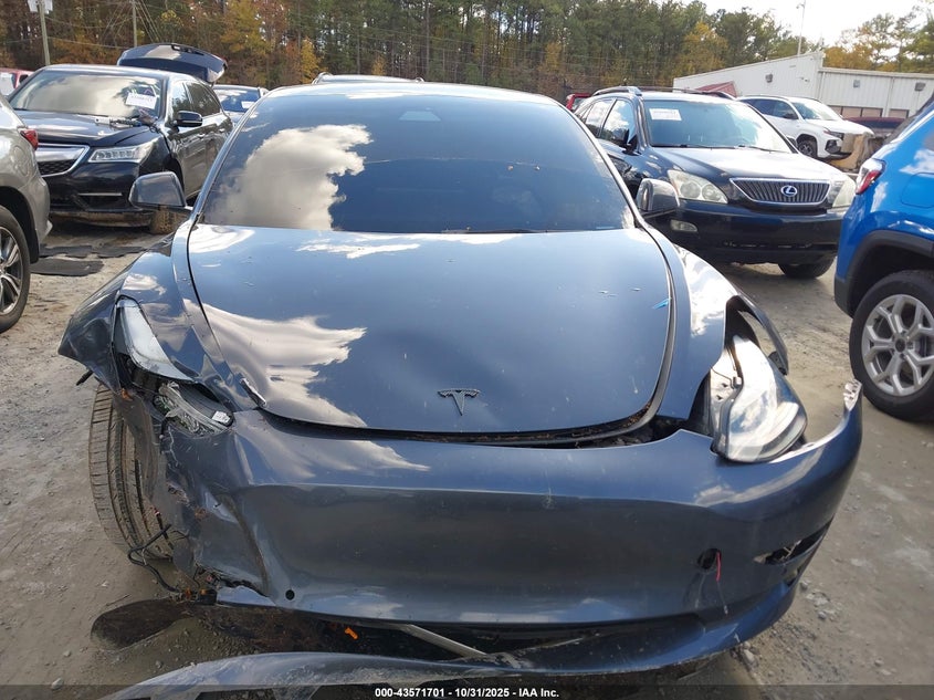 2021 Tesla Model 3 Standard Range Plus Rear-Wheel Drive VIN: 5YJ3E1EA4MF094574 Lot: 43571701