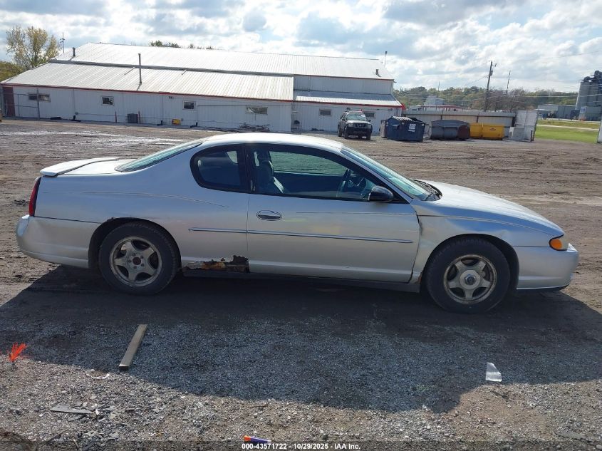 2004 Chevrolet Monte Carlo Ls VIN: 2G1WW12E249399506 Lot: 43571722