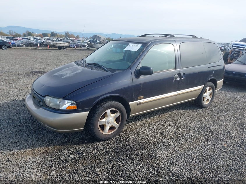 4M2XV11TXXDJ14177 1999 MERCURY VILLAGER photo no. 2