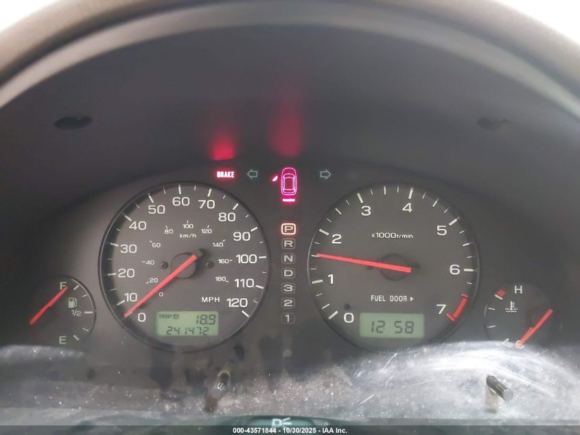 2001 Subaru Outback H6-3.0 VIN: 4S3BH806417640189 Lot: 43571844