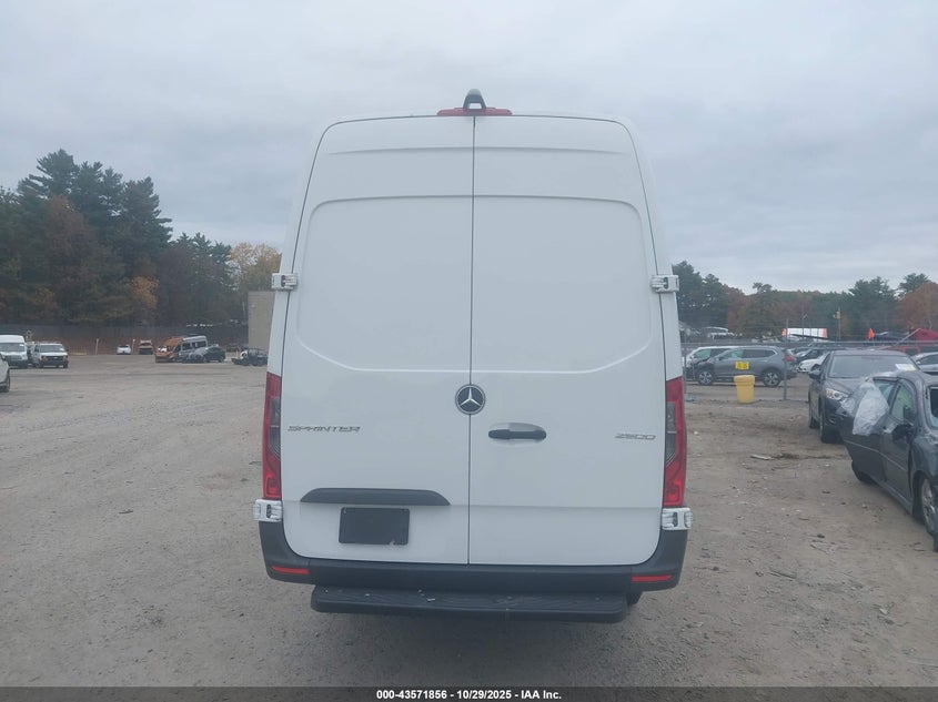 2019 Mercedes-Benz Sprinter 2500 High Roof V6 VIN: WD4PF1CD6KP023008 Lot: 43571856