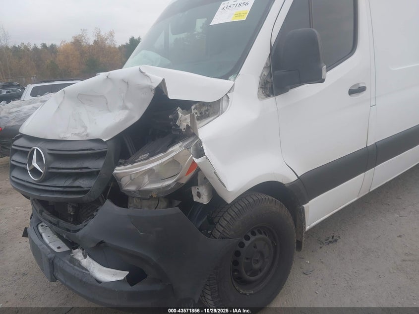 2019 Mercedes-Benz Sprinter 2500 High Roof V6 VIN: WD4PF1CD6KP023008 Lot: 43571856