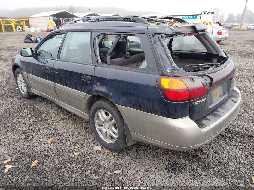 4S3BH665416671113 2001 SUBARU OUTBACK photo no. 3